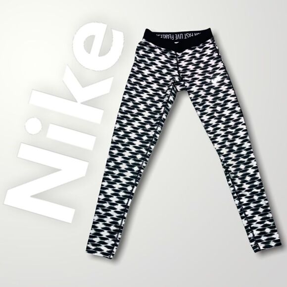 Nike Dri-Fit Relay Run Fast Live Fearless Tight Leggings Athletic Pant Womens XS - Picture 1 of 12
